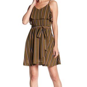 J.O.A. Stripe Print Dress (Size L)